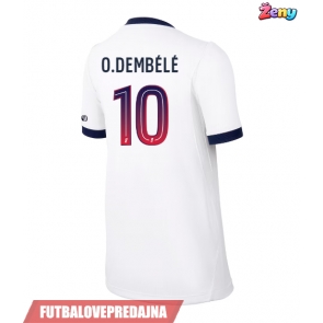 Lacne Ženy Futbalové dres Paris Saint-Germain Ousmane Dembele #10 2026-27 Krátky Rukáv - Preč